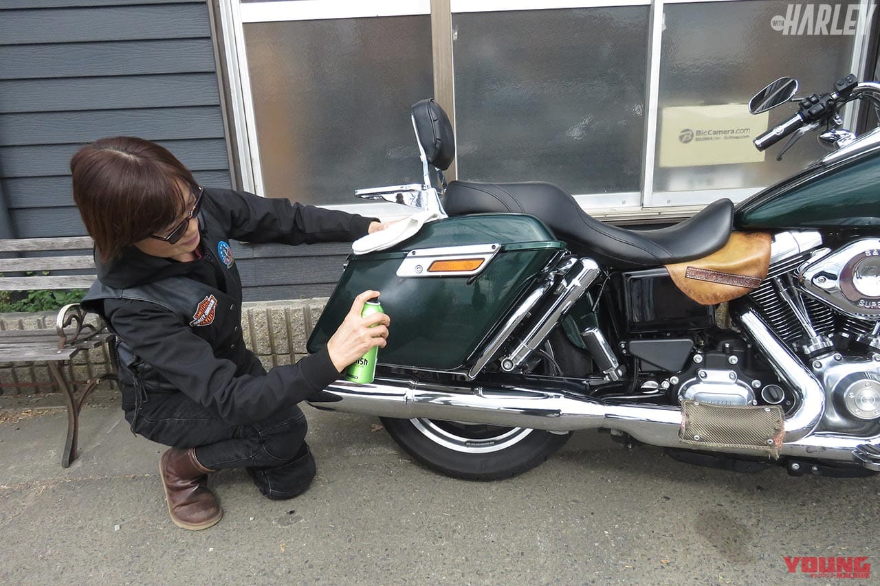 シュアラスター ゼロフィニッシュの使用手順|ハーレーの磨き手入れに手軽で効果GOOD【シュアラスター ゼロフィニッシュ】