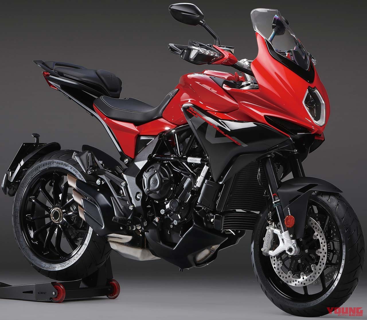 MV アグスタ ツーリズモヴェローチェ ロッソ|’20新車バイク総覧〈大型アドベンチャー&オフロード|外国車#2/4〉ドゥカティ他