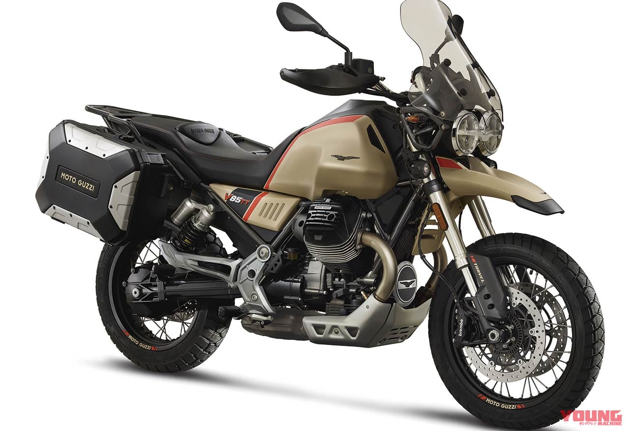 モトグッツィ V85TT トラベル|’20新車バイク総覧〈大型アドベンチャー&オフロード|外国車#2/4〉ドゥカティ他