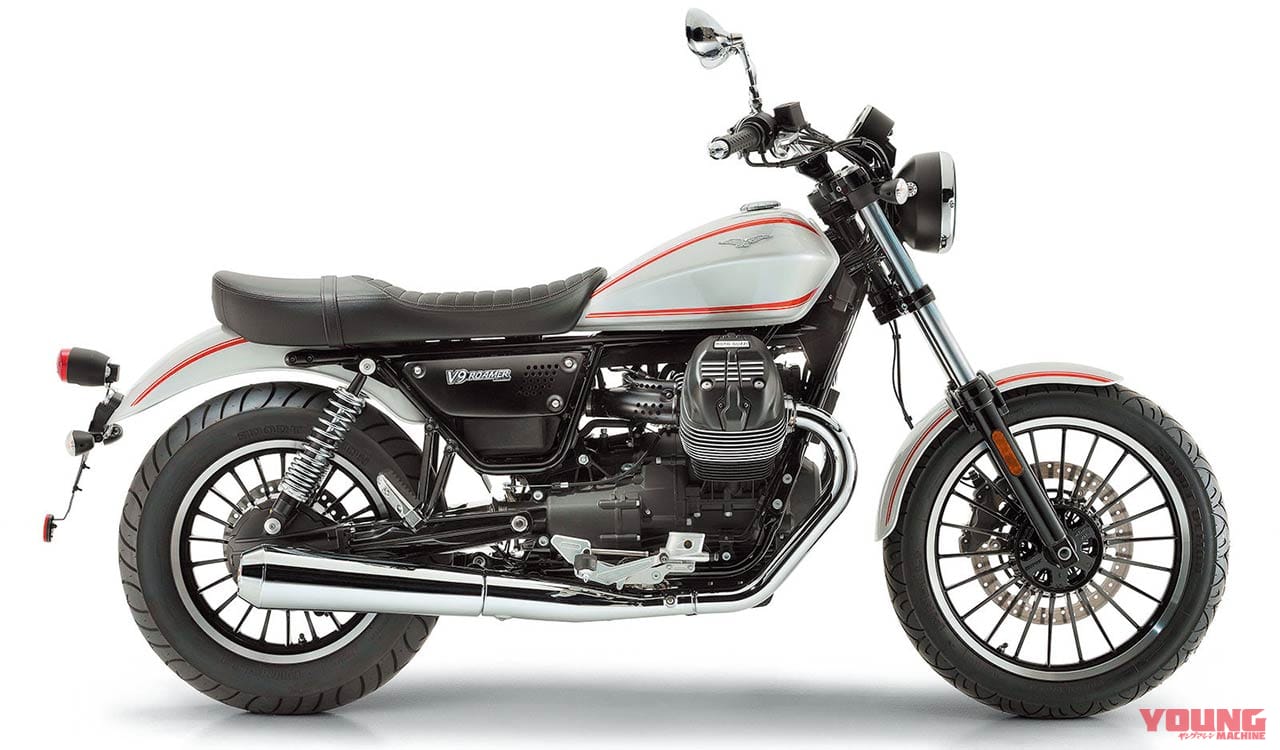 モトグッツィ V9 ローマー|’20新車バイク総覧〈大型ヘリテイジ|外国車#2/5〉モトグッツィ