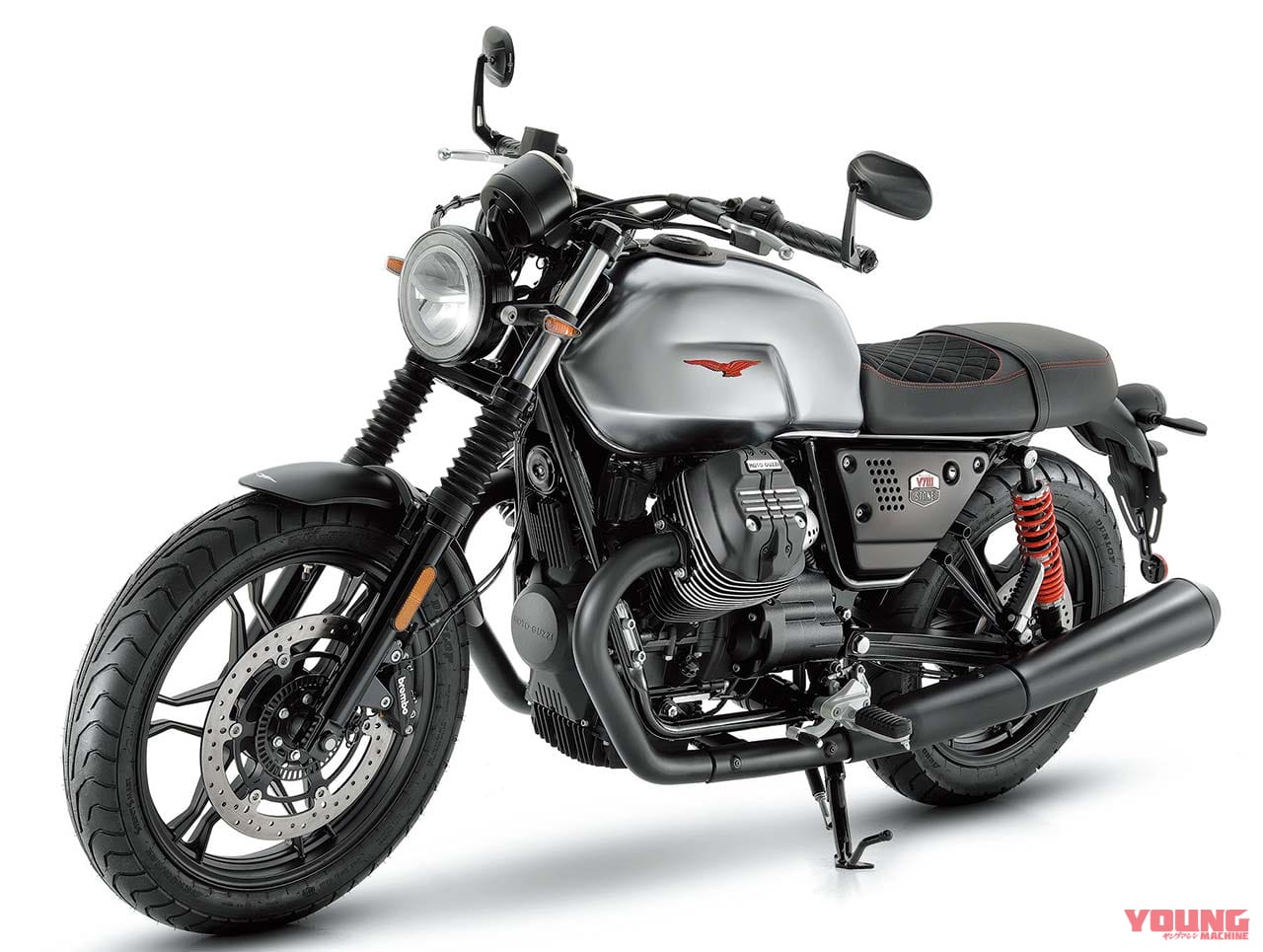 モトグッツィ V7 III ストーンS|’20新車バイク総覧〈大型ヘリテイジ|外国車#2/5〉モトグッツィ