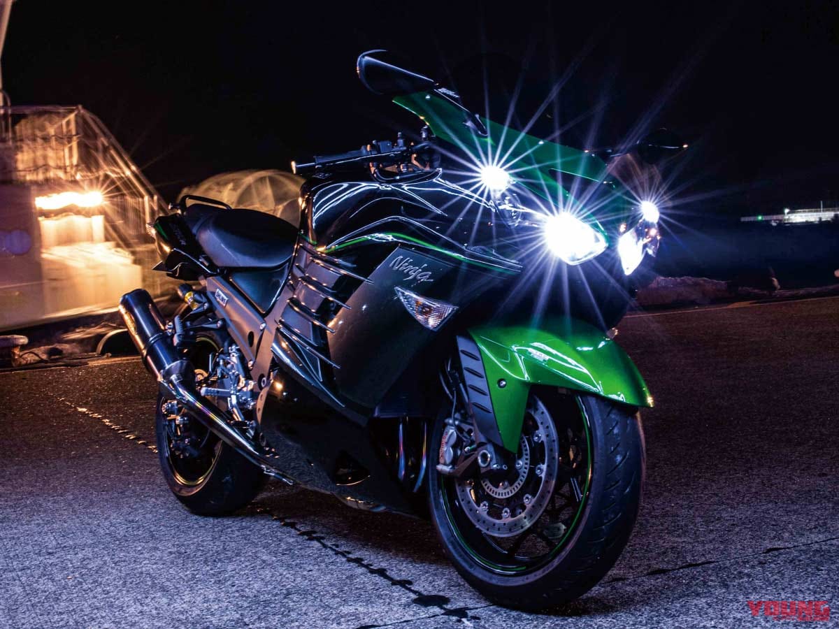愛車インプレッション カワサキ KV75 ZX-14R High Grade|ヤングマシンメンバーズ 愛車インプレッション【カワサキKV75/ZX-14R HG】