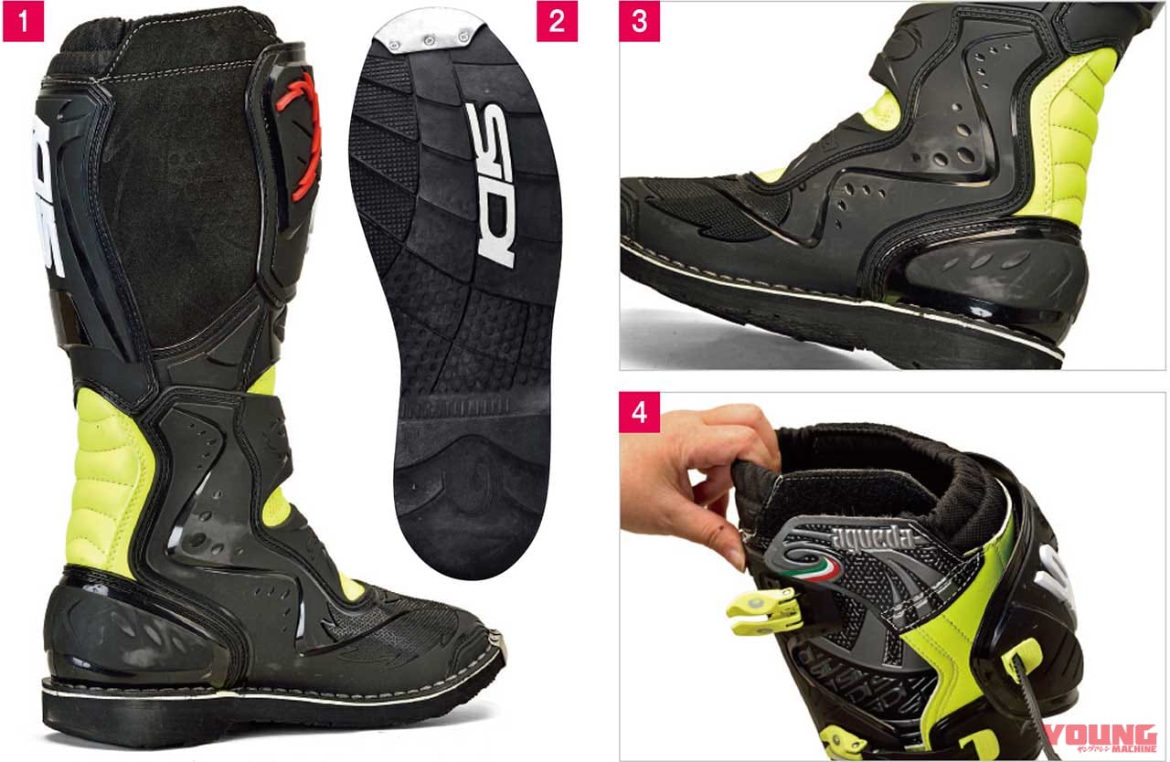 SIDI AGUEDA|快適な林道ツーリングをサポートしてくれる最新オフロードブーツ×11選〈後編〉