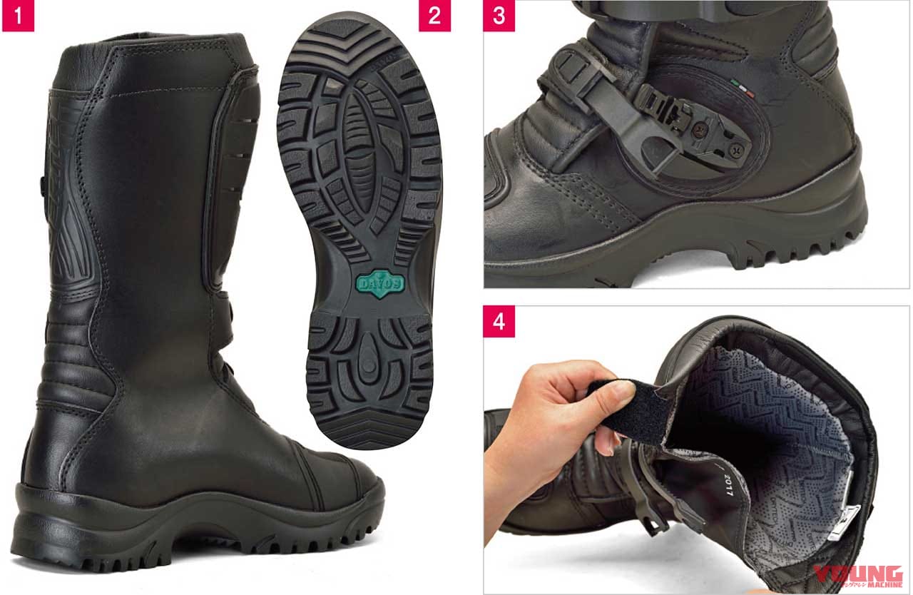 GAERNE G-ADVENTURE|快適な林道ツーリングをサポートしてくれる最新オフロードブーツ×11選〈後編〉