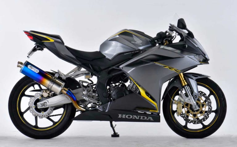 CBR250RR('17〜'19)用GT-Middle スリップオン(HEAT-TIサイレンサー)|’20合法マフラー逸品セレクション【ノジマ for ZRX1200 DAEG】