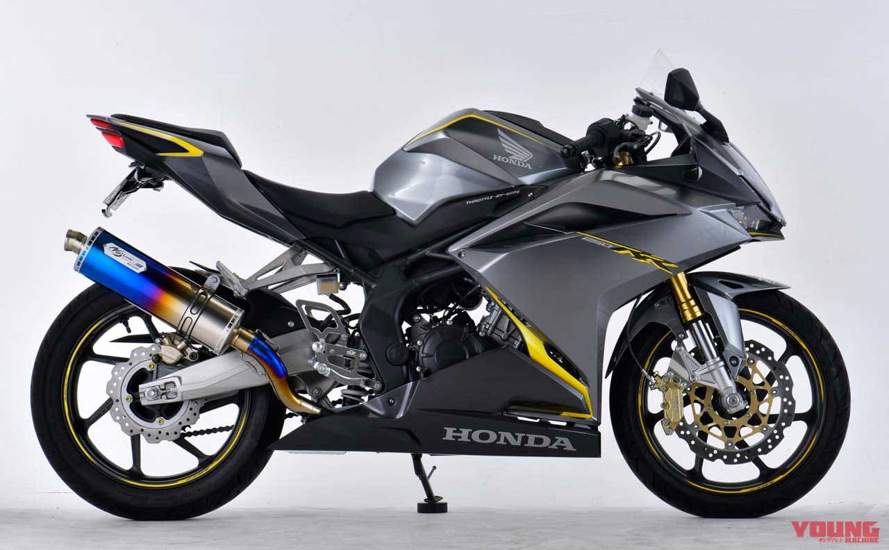 CBR250RR('17〜'19)用GT-Middle スリップオン(HEAT-TIサイレンサー)|’20合法マフラー逸品セレクション【ノジマ for ZRX1200 DAEG】