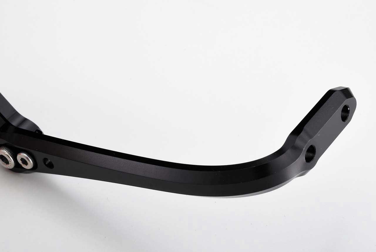 |公道でも有効な安全性を発揮するレバーガード&バーエンド【ベビーフェイス】