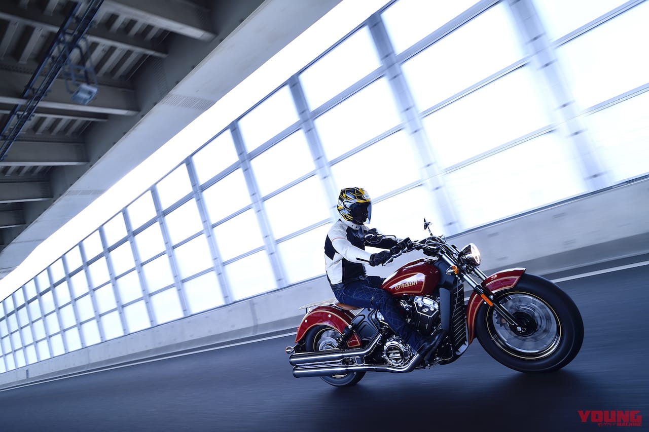 |紳士的にゆったりも、アツイ走りもお任せ! 欲張りな要望に応える【INDIAN SCOUT(インディアン スカウト)100thアニバーサリーエディション試乗レポート】