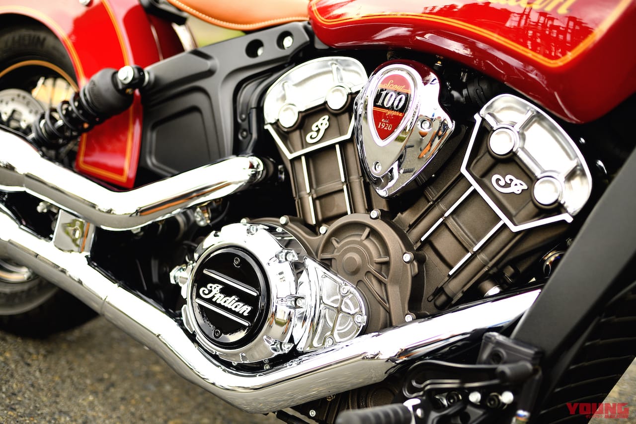 インディアン スカウト|紳士的にゆったりも、アツイ走りもお任せ! 欲張りな要望に応える【INDIAN SCOUT(インディアン スカウト)100thアニバーサリーエディション試乗レポート】