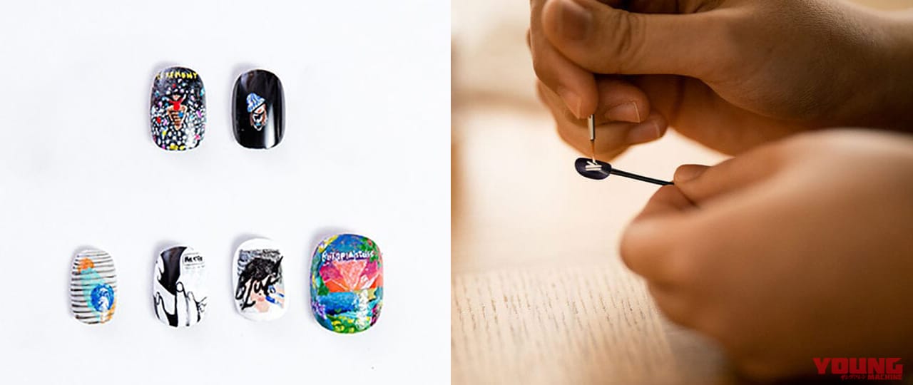 話題のヴェゼルのCM楽曲ネイル「Hondaオリジナルのジャケネイル」(爪作家 つめをぬるひと)|ホンダのクリエイター応援プロジェクト「THE POWER OF CRAFTS」始動