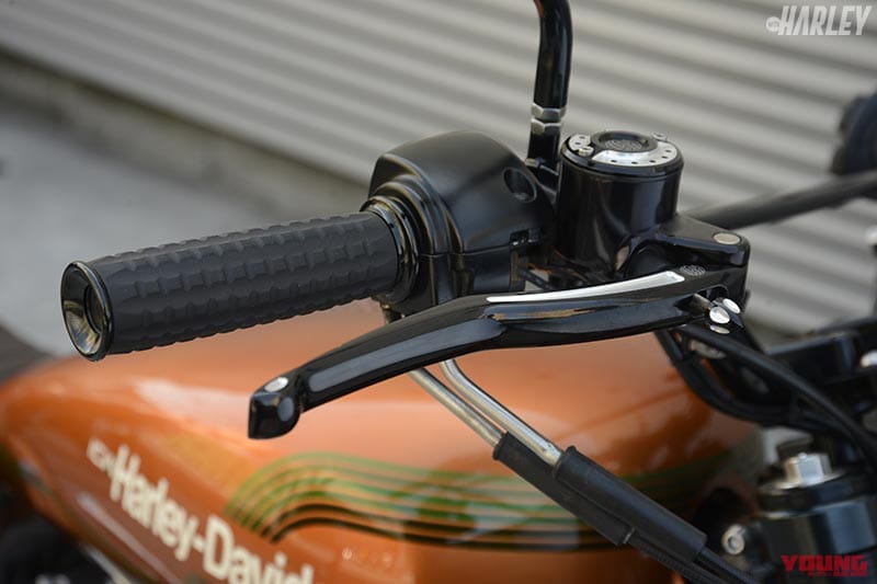 RSD製ブレーキマスター&クラッチレバー|ハーレースポーツスター883スーパーロー カスタムプロジェクト 後編【一国サイクルワークス】