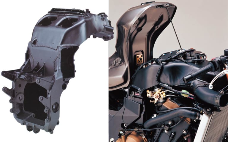 時代を切り拓いた革新のエポックマシン:カワサキ ニンジャZX-12R|革新のエポックマシン:カワサキ ニンジャZX-12R【モノコックバックボーンフレーム】