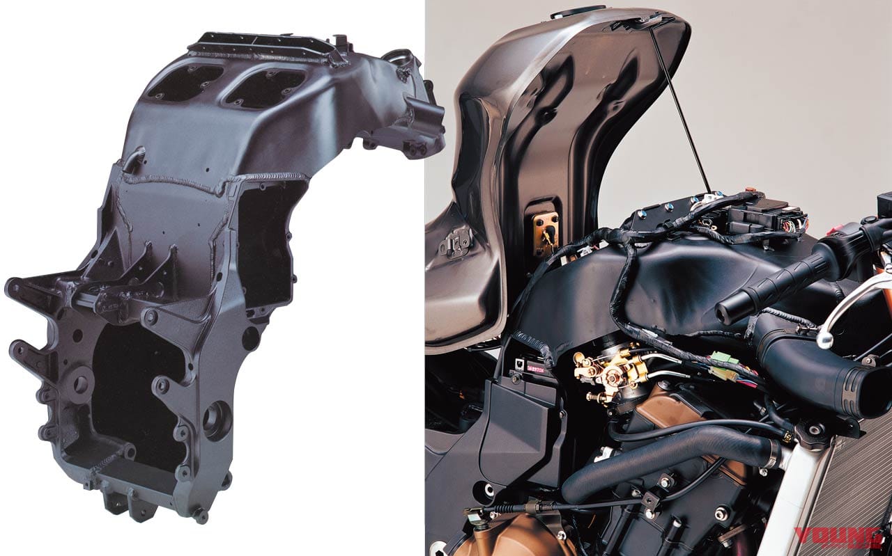 時代を切り拓いた革新のエポックマシン:カワサキ ニンジャZX-12R|革新のエポックマシン:カワサキ ニンジャZX-12R【モノコックバックボーンフレーム】