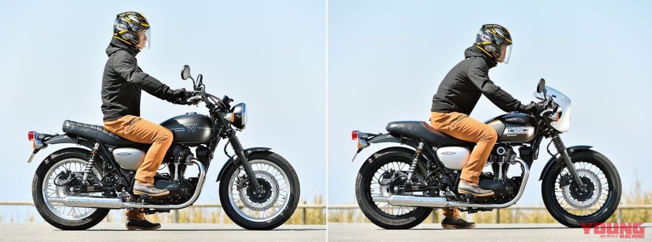 カワサキW800ストリート/カフェ|’20カワサキW800試乗インプレッション【見た目は変わらず中身は大幅に進化】