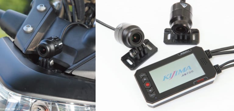 KIJIMA ドライブレコーダー 1080J|フルHD画質で記録できる前後2眼ドラレコ【キジマ ドライブレコーダー1080J】