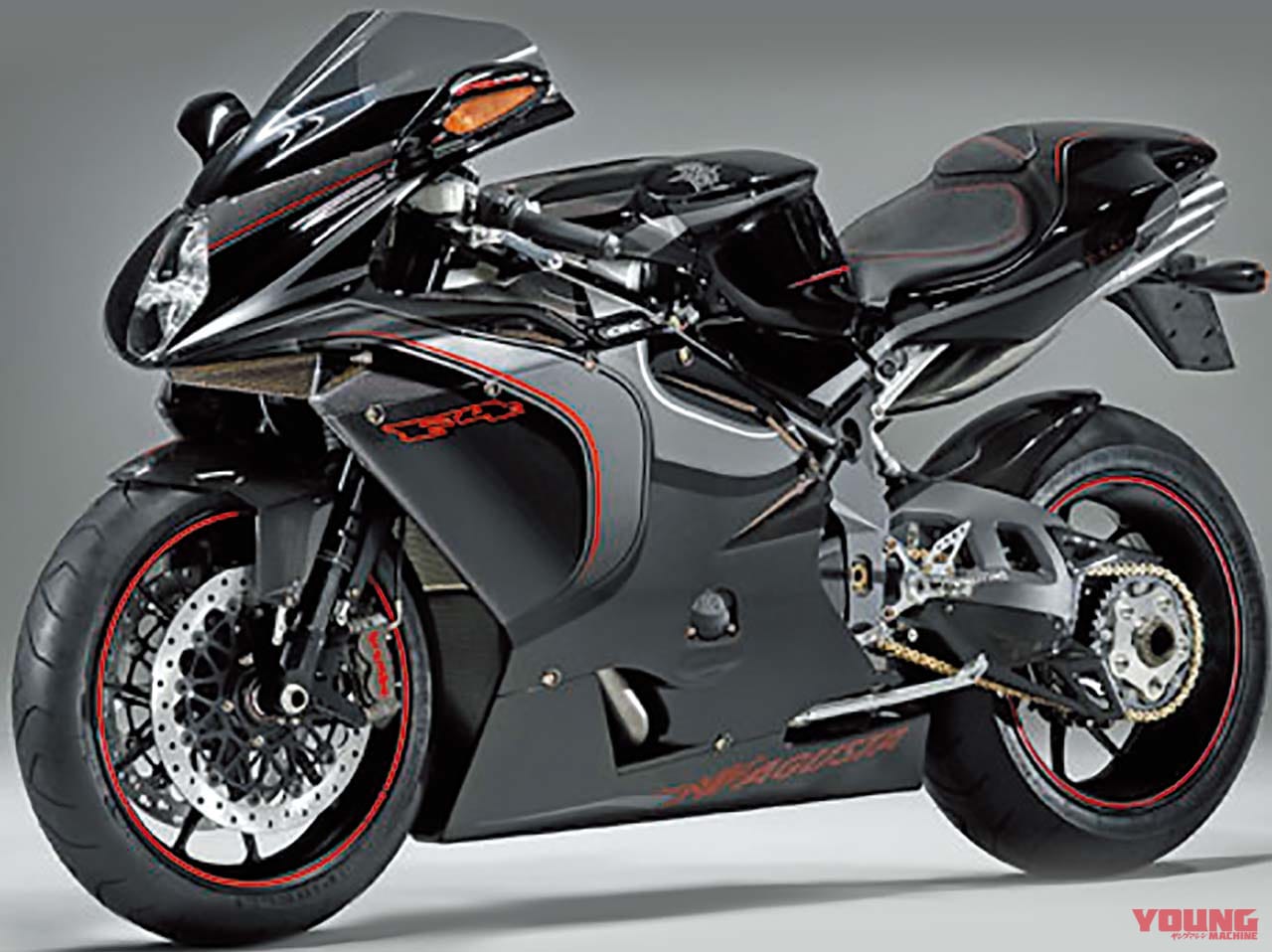 ’07 MVアグスタF4CC|時代を切り拓いた革新のエポックマシン〈世界初〉’04〜’09セレクション×7台