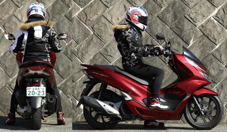 岡崎静夏 ホンダ PCX150ABS|’18ホンダPCX150ABS試乗インプレッション前編【レーシングライダー岡崎静夏】