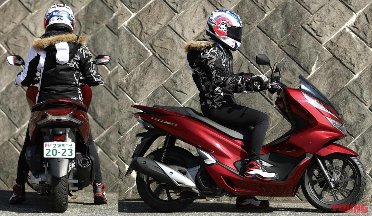岡崎静夏 ホンダ PCX150ABS|’18ホンダPCX150ABS試乗インプレッション前編【レーシングライダー岡崎静夏】