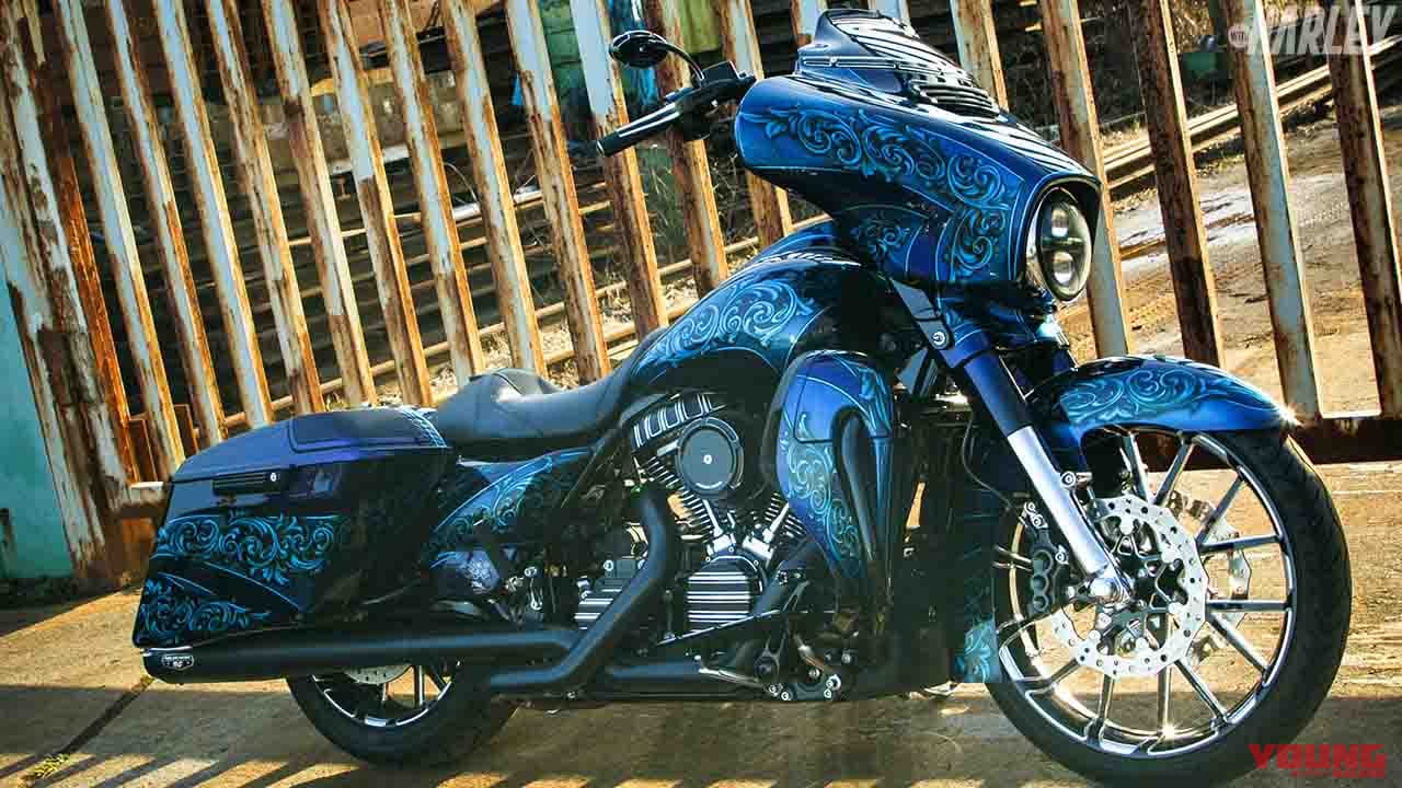 |カムを1本化したシュアショットのハーレーバガーカスタム【HRCS2019栄冠の実力】