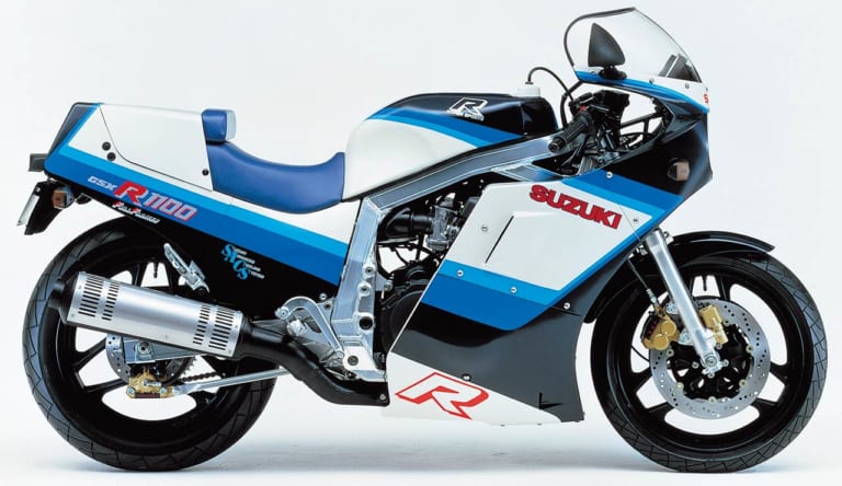 スズキGSX-R1100|時代を切り拓いた革新のエポックマシン:スズキGSX-R750【世界初・油冷エンジン】