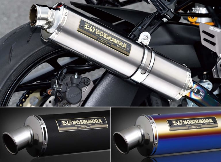 ヨシムラ機械曲チタンサイクロンマフラー「Duplex Shooter」|ヨシムラ機械曲チタンサイクロンマフラー「Duplex Shooter」インプレッション