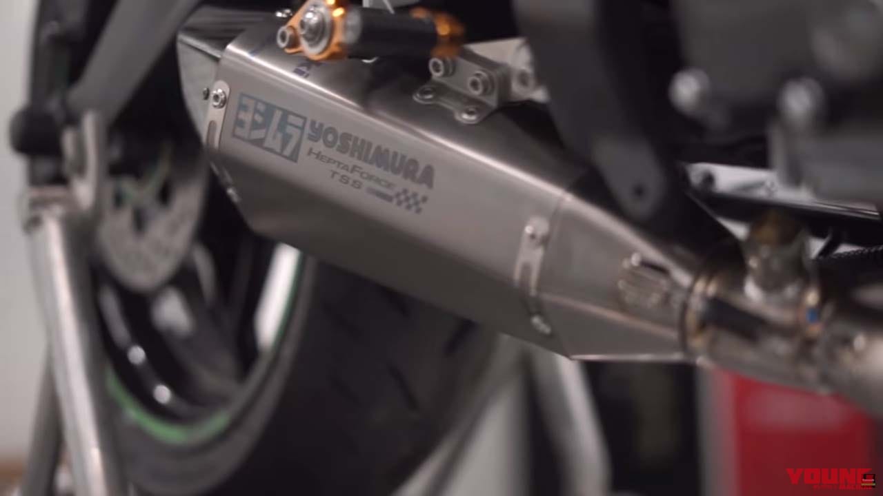 |【映像】ヨシムラ管の獰猛なサウンド! カワサキ「ニンジャZX-25R」インドネシアより