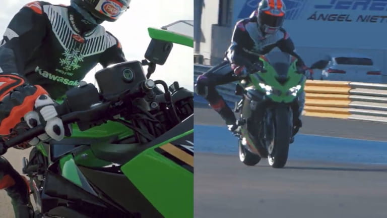 映像】ニンジャ ZX-25R × ジョナサン・レイが疾走！ 第2弾は