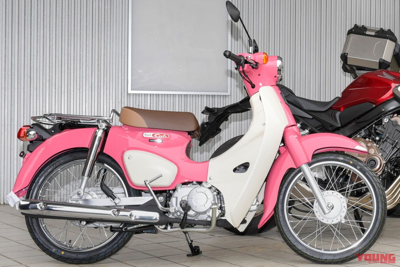 スーパーカブ110・『天気の子』ver.|HondaGO バイクレンタルで、どこまで行ける?「代表的なプランでシミュレーション」