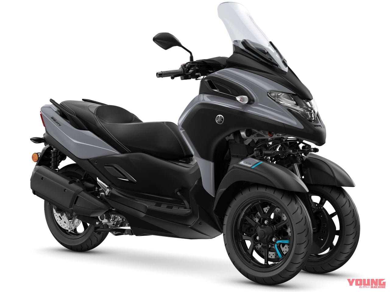 ヤマハ・トリシティ300|【映像】さらば立ちゴケ! 足を降ろさずに停車可能なヤマハの3輪スクーター「トリシティ300」の直立アシスト機能