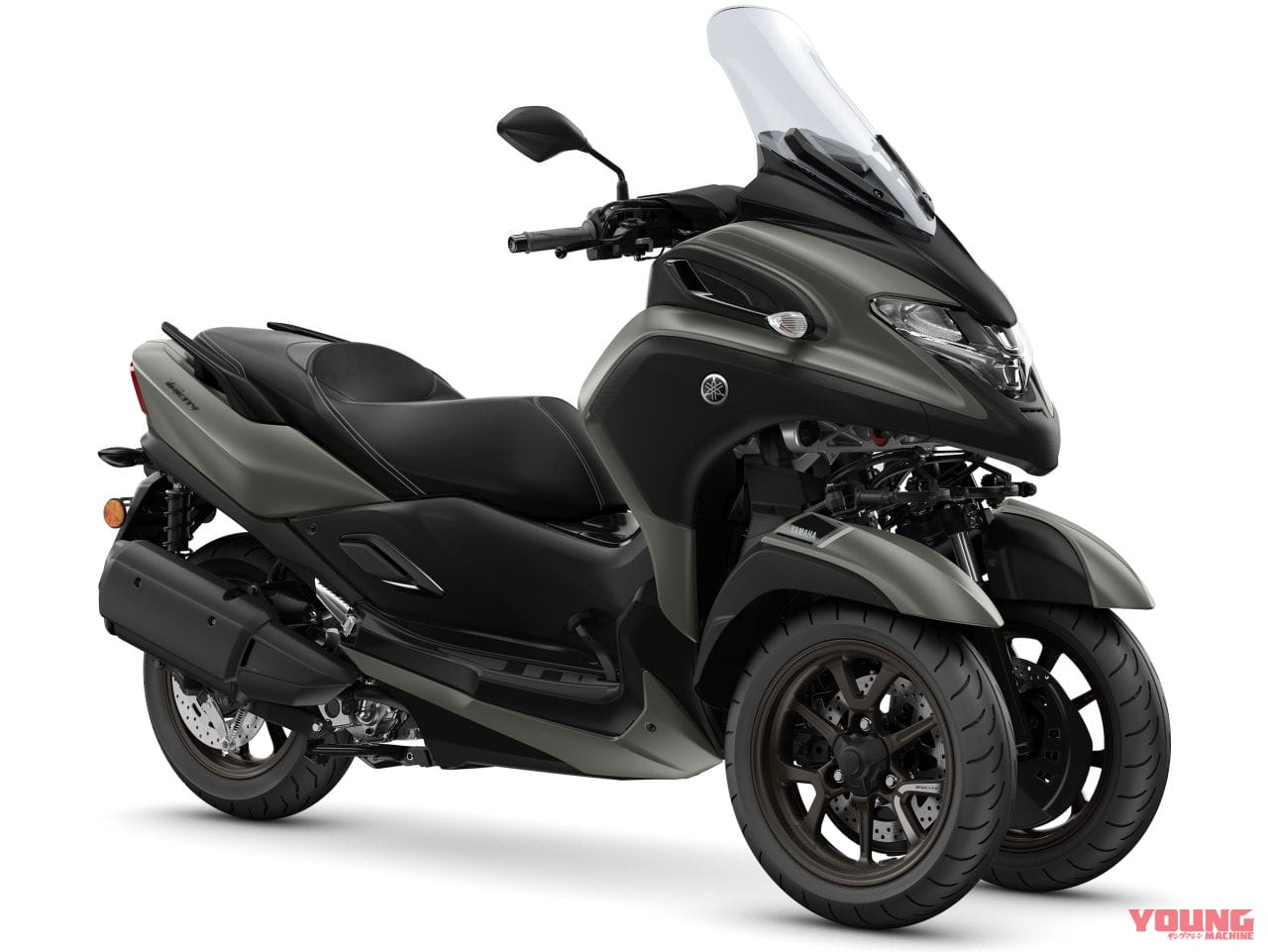 ヤマハ・トリシティ300|【映像】さらば立ちゴケ! 足を降ろさずに停車可能なヤマハの3輪スクーター「トリシティ300」の直立アシスト機能