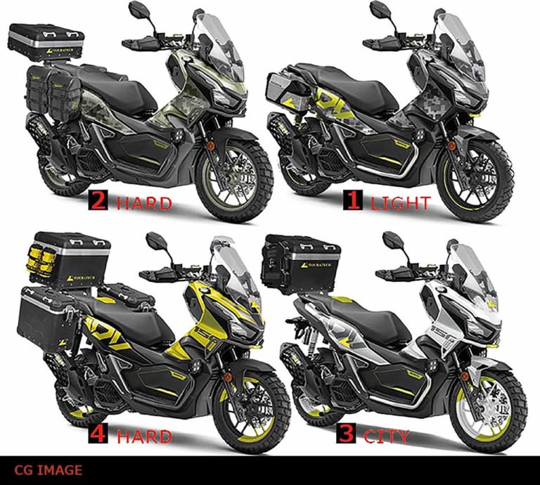 HONDA ADV150 IMAGE CG|ヤングマシンカスタム「ADV150ラリー」プロジェクト始動【ツアラテックとのコラボ】