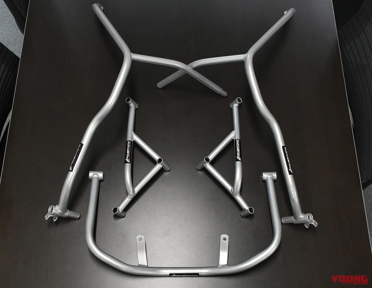 クラッシュガード|ヤングマシンカスタム「ADV150ラリー」プロジェクト始動【ツアラテックとのコラボ】