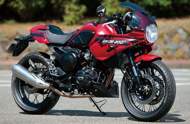 GPX ジェントルマンレーサー200|’20新車バイク総覧〈150〜250cc車検レス|外国車〉アジアン輸入車GPX他