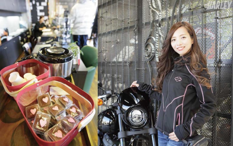 バレンタインイベントに登場したruriko|ハーレー東久留米、新型コロナショック前のイベント振り返り【国友愛佳&rurikoも参戦】