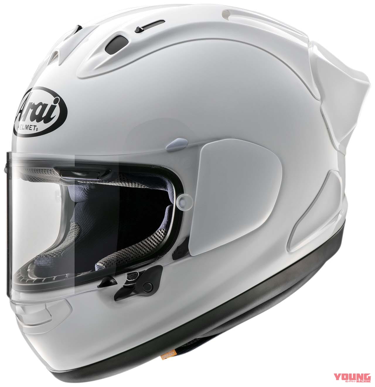 ARAI HELMET【RX-7X FIM Rading #1】|レーシング専用のスポイラー付き! アライ「RX-7X〈FIMレーシング #1〉」認定販売店で限定発売