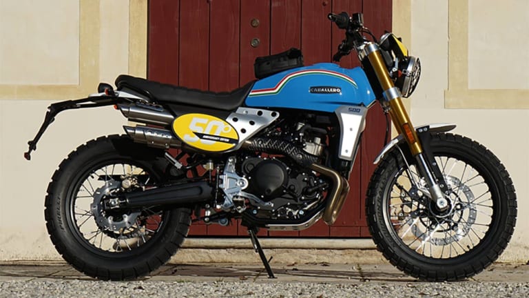 ファンティック キャバレロ スクランブラー500アニバーサリー|ファンティック キャバレロ スクランブラー500アニバーサリー限定販売【50周年仕様】