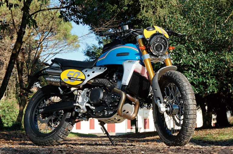 ファンティック キャバレロ スクランブラー500アニバーサリー|ファンティック キャバレロ スクランブラー500アニバーサリー限定販売【50周年仕様】