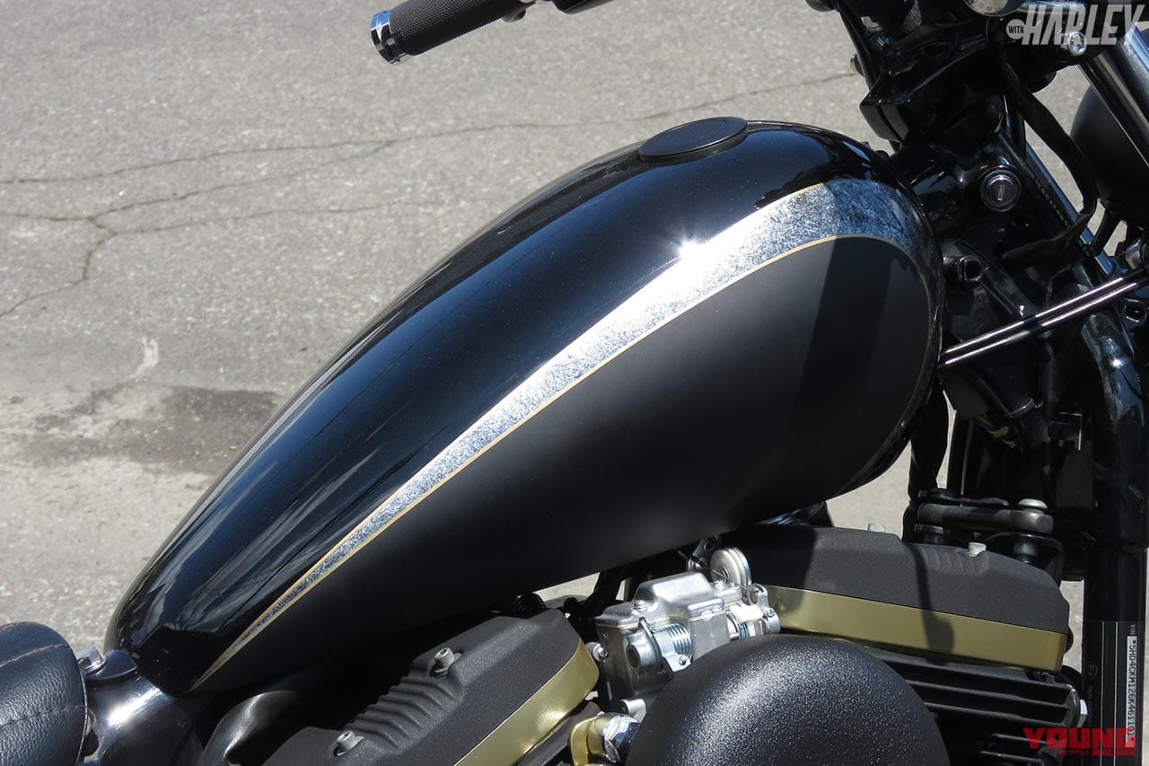 ハーレーダビッドソンXL883R S&Fモーターサイクルカスタム|ハーレー スポーツスター883Rカスタム【軽快なフットワークとシャープなルックス】