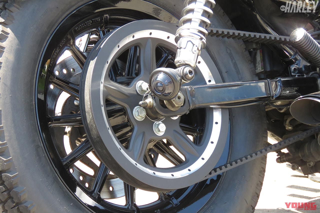 ハーレーダビッドソンXL883R S&Fモーターサイクルカスタム|ハーレー スポーツスター883Rカスタム【軽快なフットワークとシャープなルックス】