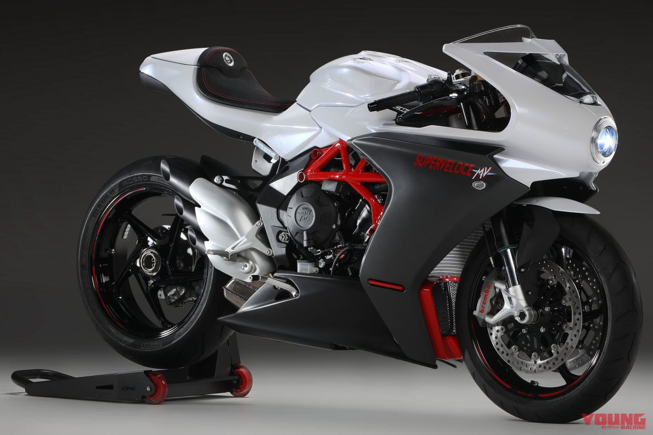 MVアグスタ スーパーベローチェ800|工場再稼働のMVアグスタが「スーパーベローチェ800」に追加カラーを発表! 新鮮な黒と伝統の赤×銀