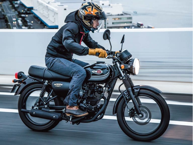 カワサキ W175/SE/カフェ/TR SE|’20新車バイク総覧〈150〜250cc車検レス|外国車〉アジアン輸入車GPX他