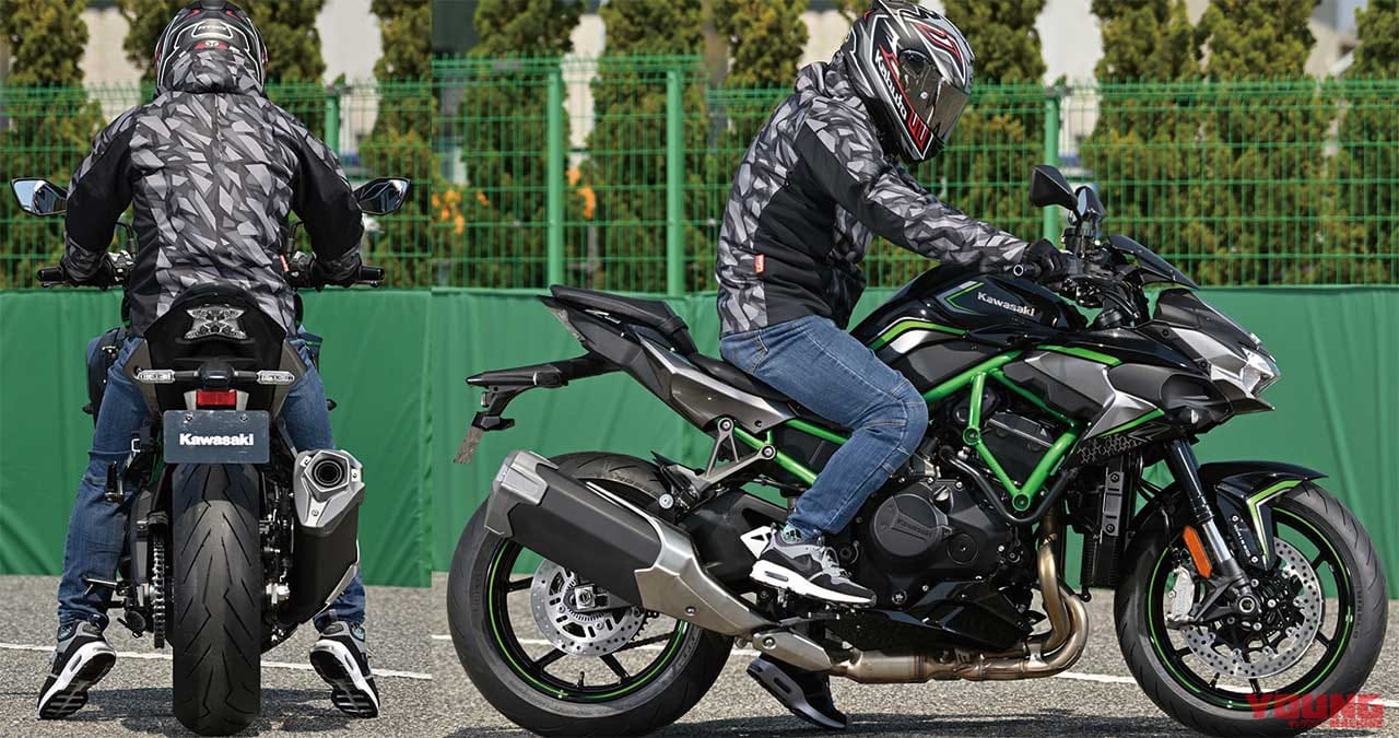 カワサキ Z H2|’20カワサキ新型1000cc×2台を跨ぎ比べ【ニンジャ1000SX|Z H2】