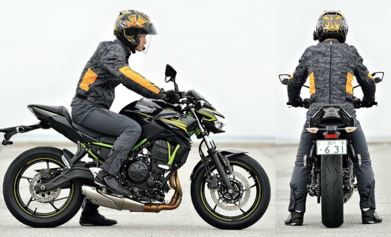 '20 Z650｜ライディングポジション