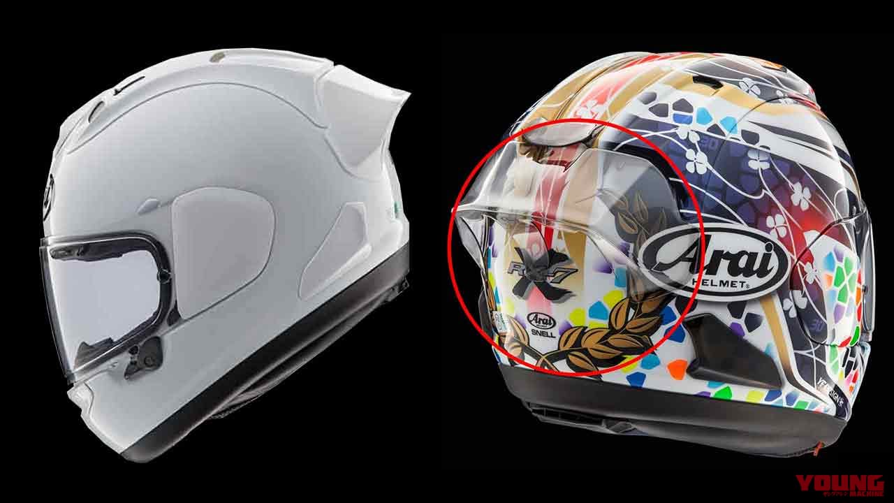 アライ フルフェイスヘルメット RX-7Xの性能を高めるレーシング