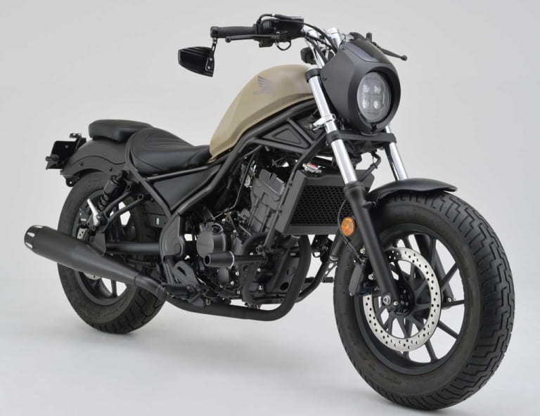 ホンダ レブル250/500 デイトナカスタム|’20新作カスタムマシン〈デイトナ〉×3モデル【ハンターカブ、レブル、ADV150】