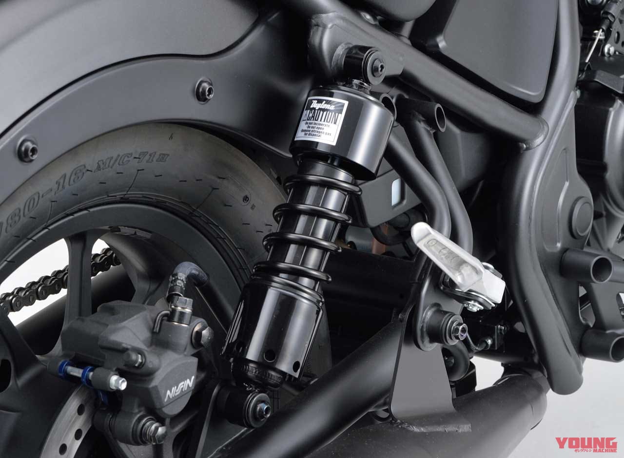 ホンダ レブル250/500 デイトナカスタム|’20新作カスタムマシン〈デイトナ〉×3モデル【ハンターカブ、レブル、ADV150】