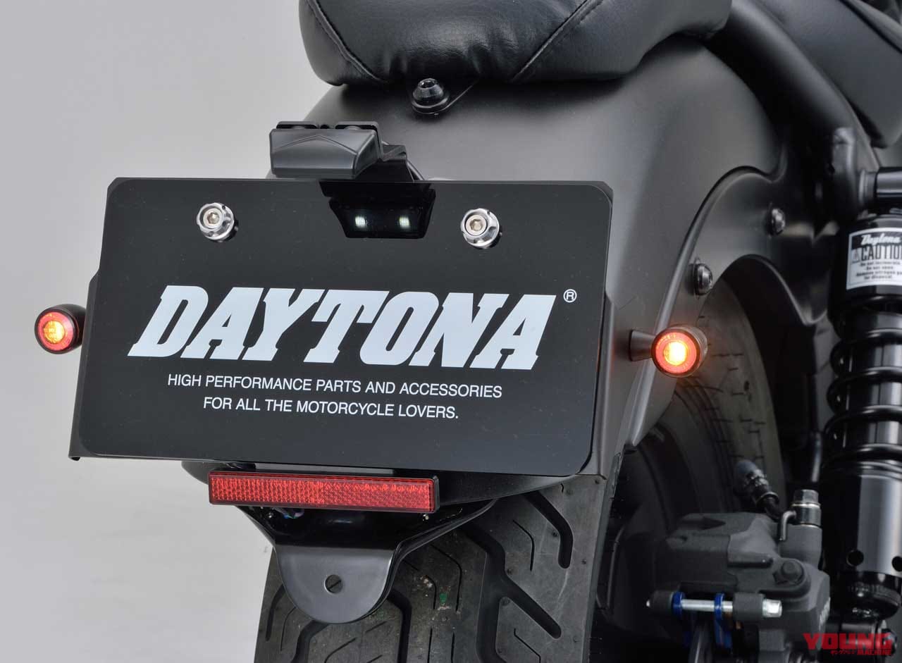 ホンダ レブル250/500 デイトナカスタム|’20新作カスタムマシン〈デイトナ〉×3モデル【ハンターカブ、レブル、ADV150】