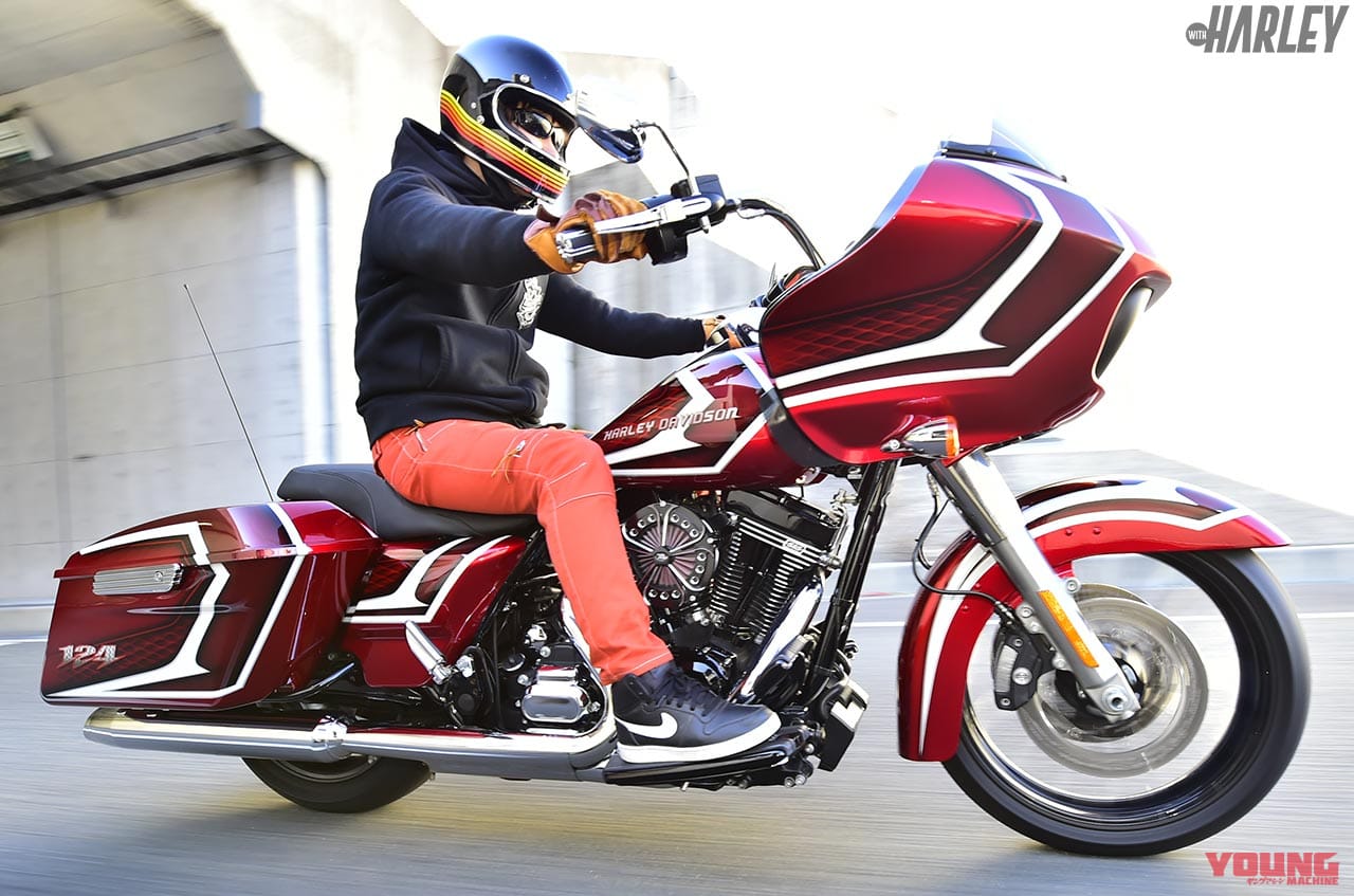 FLTRXS ROADGLIDE SPECIAL|S&S T124エンジンを合法車検対応に。ボルトオンキット搭載ハーレーバガーカスタム