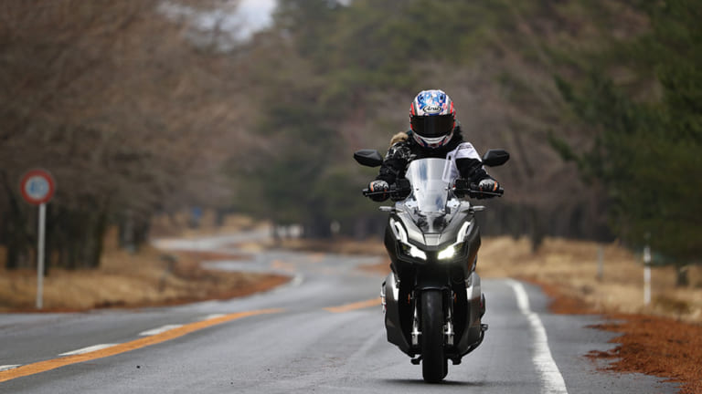 ’20ホンダADV150試乗インプレッション前編【レーシングライダー岡崎静夏】|岡崎静夏の’20ホンダADV150試乗インプレ【これぞスクーターの新基準】後編