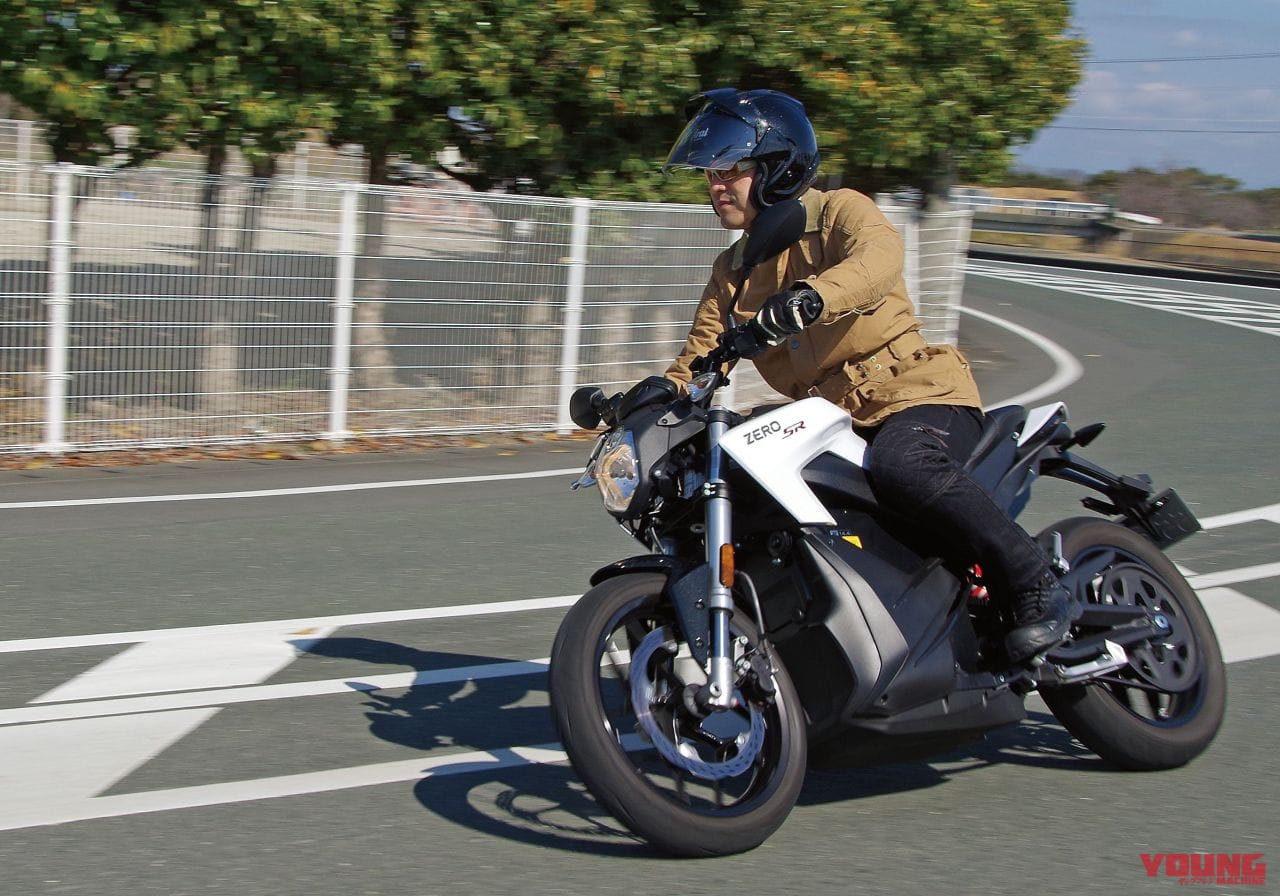 |電動ネイキッドバイクZERO SR試乗レポート【リッターマシン越えのトルク!?】